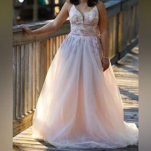 Pink Tulle Ballgown